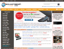 Tablet Screenshot of akkunotebook.com
